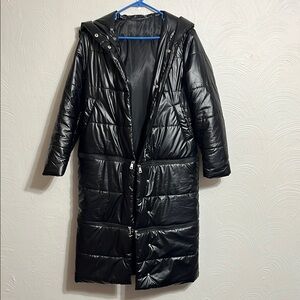 Women's Black Puffer Coat